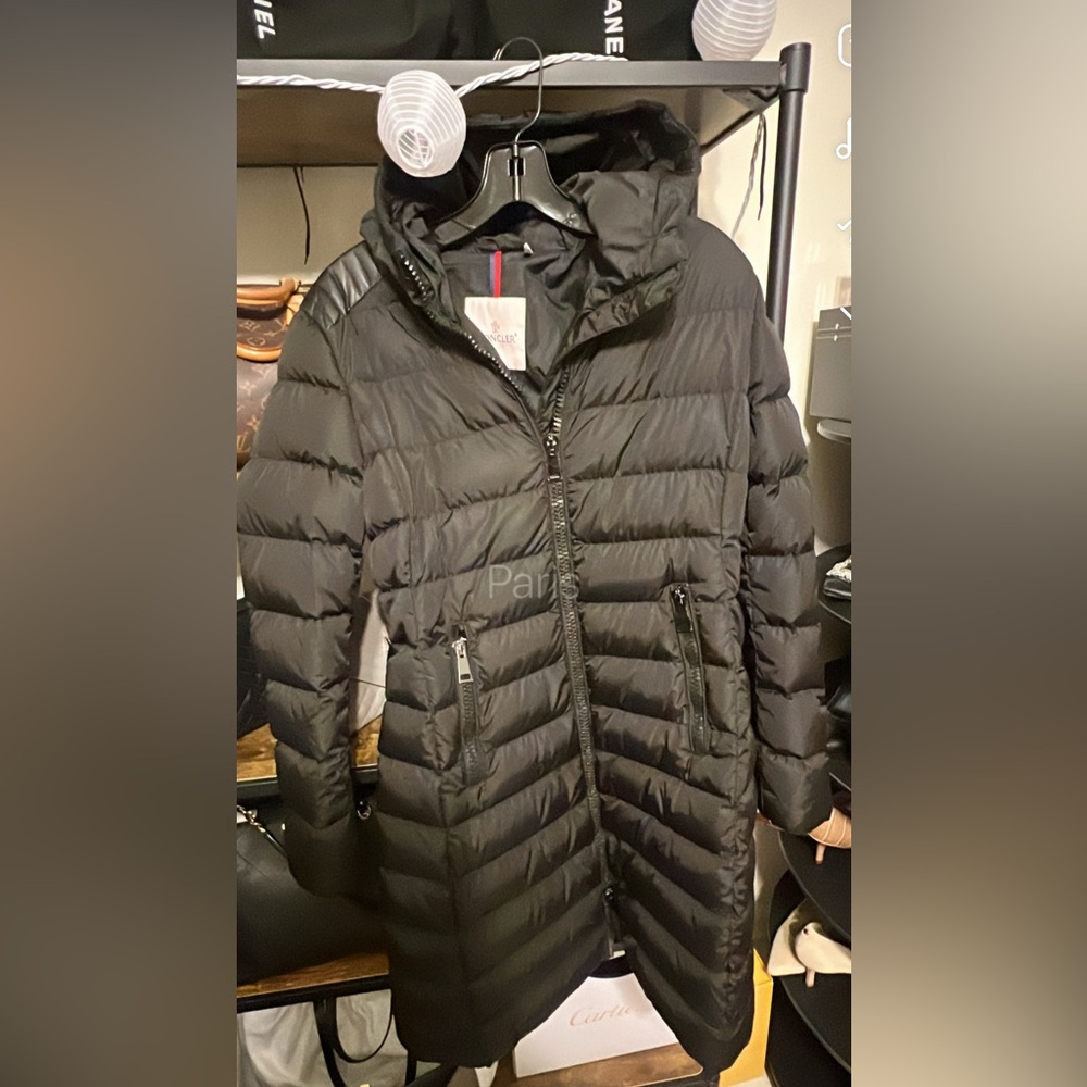 Moncler Quilted Black Puffer Jacket - Picture 5 of 14
